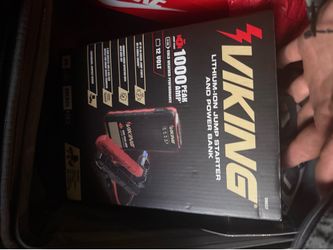VIKING 1000 Peak Amp Lithium Jump Starter