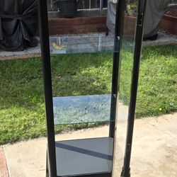 GLASS DOOR CABINET 22.5 x 59 inches