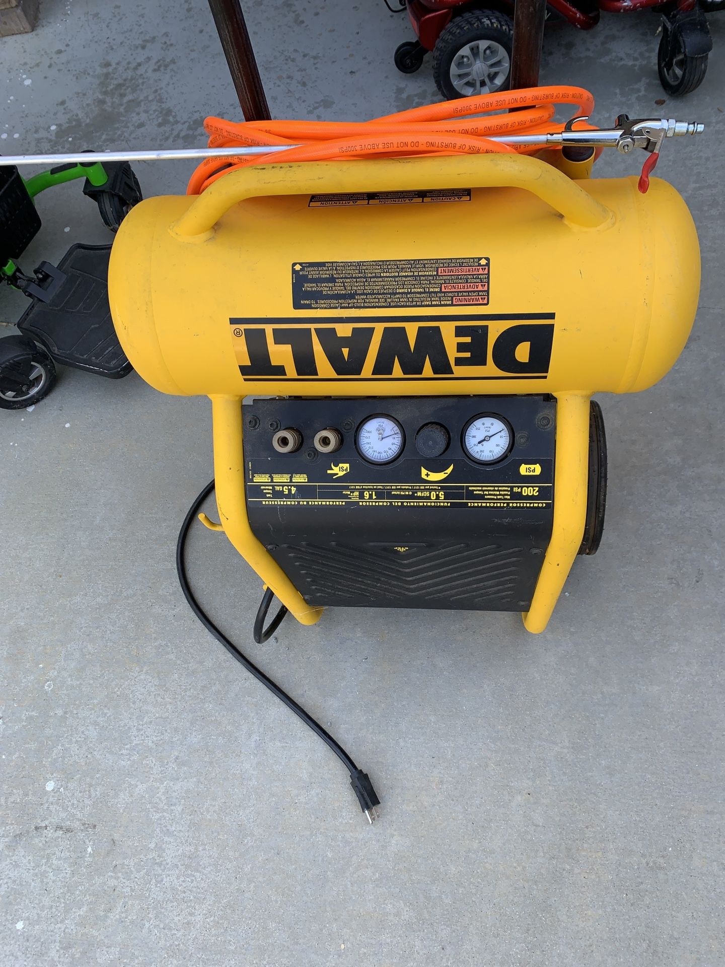 Air Compressor, DeWalt