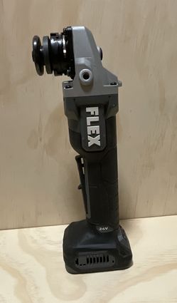 FLEX 24V 5-In. Variable Speed Angle Grinder With Paddle Switch
