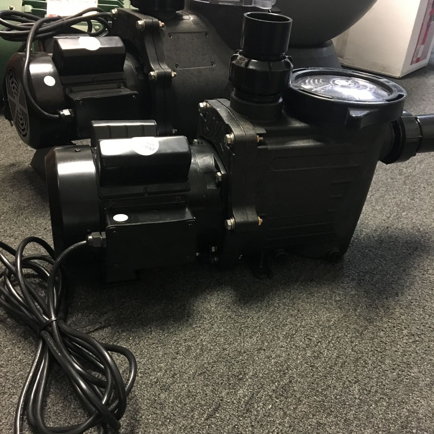 Low Speed Pond Pump Paired With Waterway Champion 