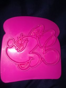 Sandwich stamp Mickey mouse and Minnie mouse