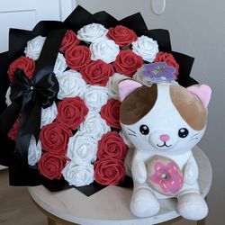 Eternal Rose With Plush 