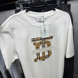 White Burberry T shirt