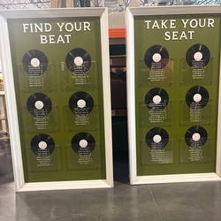 Custom Wedding Seating Chart Walls