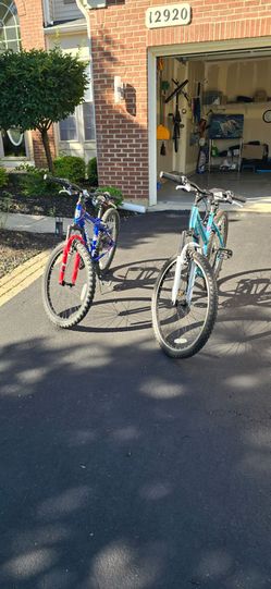 24 and 26 inch bike