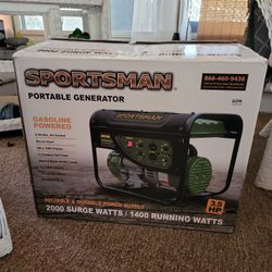 Generator  Sportsman  Never Used