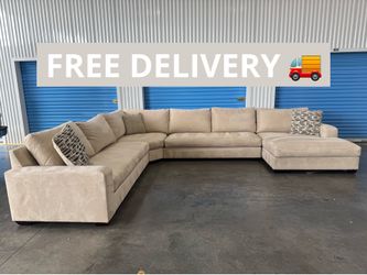 Beautiful pottery barn sectional free delivery