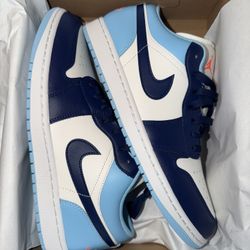 Jordan 1 Low Sail Blue Chill 