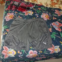 2XL Puma Grey Shorts