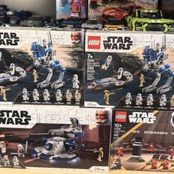 4 Lego Star Wars Sets 