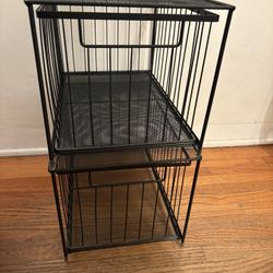 Brightroom Stackable Slide Out Drawer (2 sets)