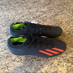 Adidas X Speedportal.3 FG. Soccer shoes . Black/orange . Size 9
