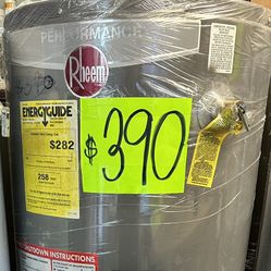 Rheem 40 Gallon Water Heater 