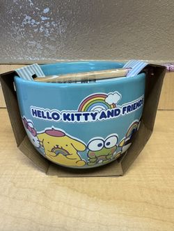 Hello Kitty And Friends Ceramic Bowl