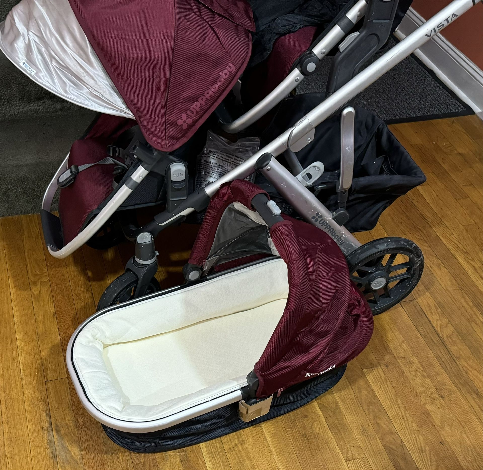 UpBaby Twin Stroller