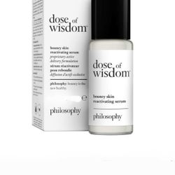 NEW Philosophy Dose Of Wisdom Bouncy Skin Reactivating Serum 10ml