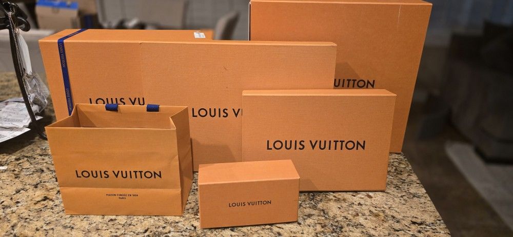Louis Vuitton Boxes And Bags