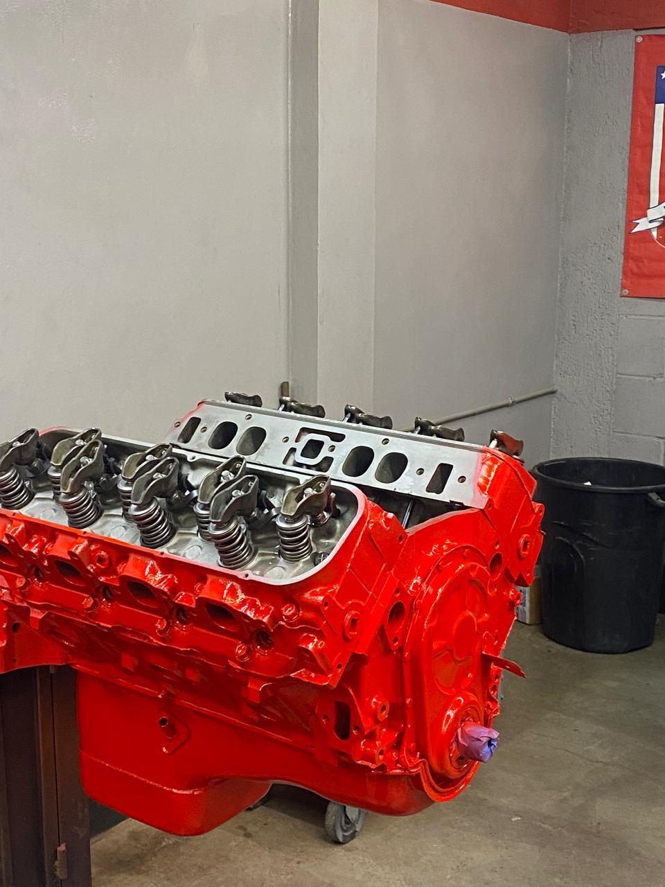 454 GM Long Block engine