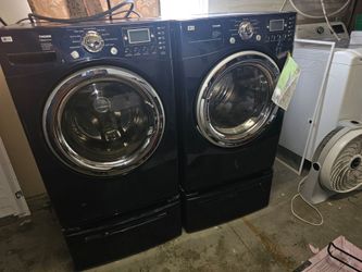 Matching set with pedestals and storage