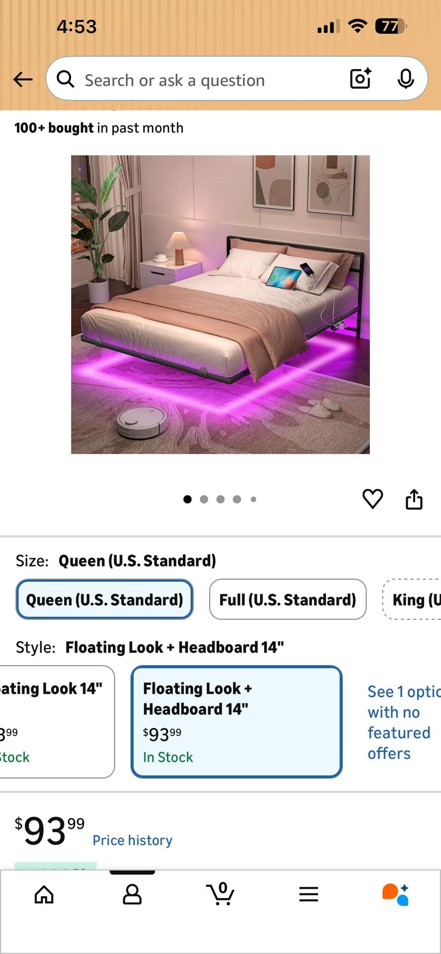 Queen Bed Frame