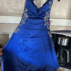 Royal Blue Dress