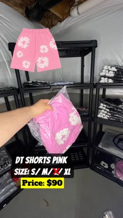 Pink Dt Shorts 