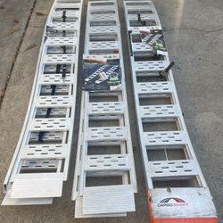 Aluminum Fixed S-Curve Truck Loadin Ramp