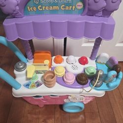 LeapFrog Scoop & Learn Ice Cream Cart with Accessories