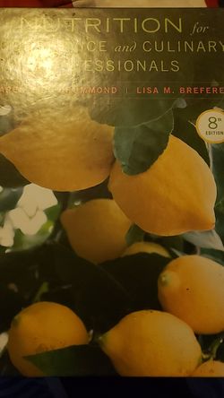 NUTRITION BOOK 8TH edition