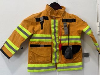 Toddler Firefighter Costume size 3/4