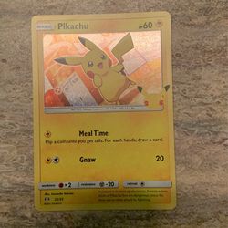 25/25 McDonald’s limited edition Pikachu Hollow