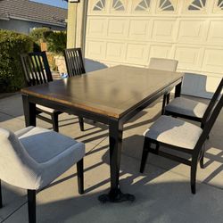 Dining Table With 6 Chairs 