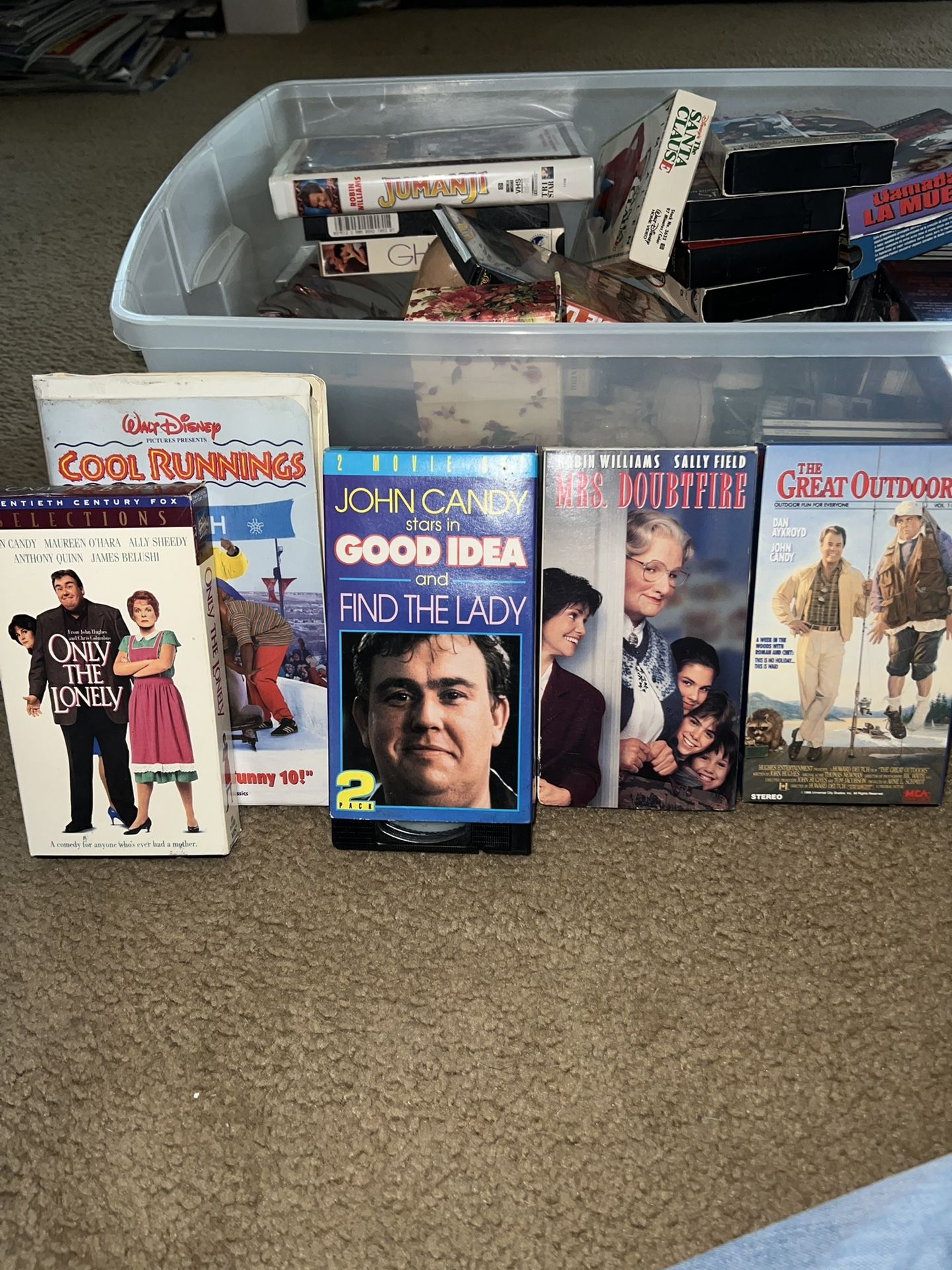 Classic Vhs Tapes /Dvd  All Sold Together!