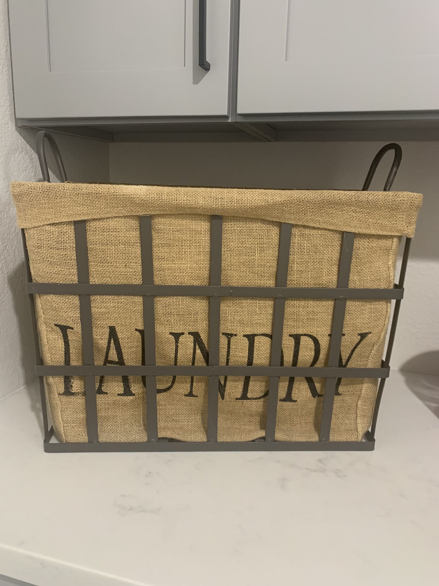 Laundry Basket Decor