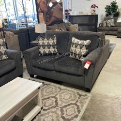 Elegant Sofa&Loveseat Set, Smoke Color, SKU#1083905LO