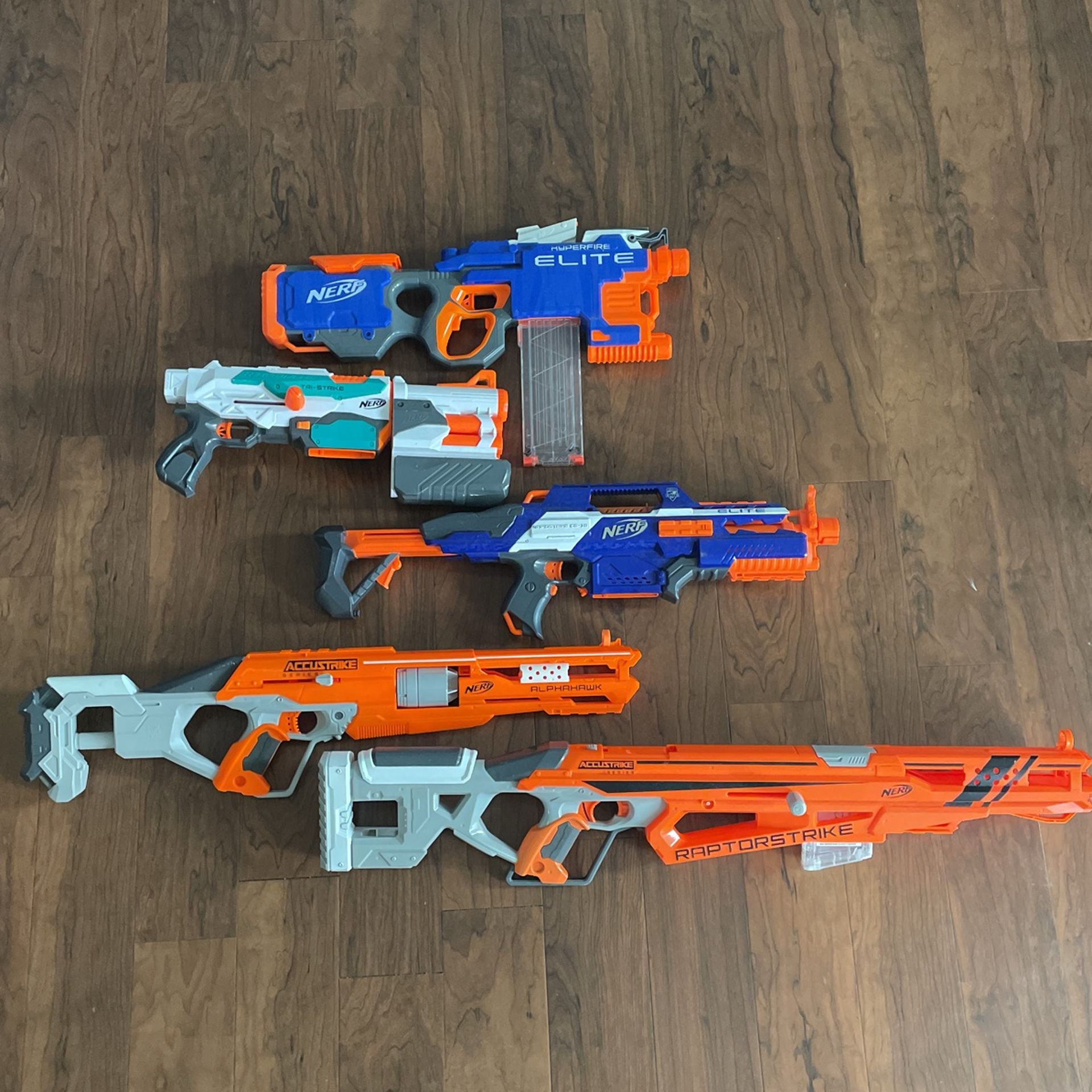 Lot of Nerf Guns