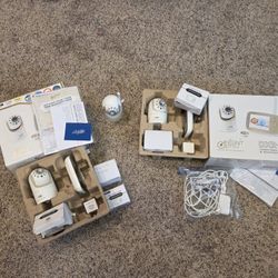 2 Sets Of Infant Optics DXR-8 Baby With 3 Camera Monitor