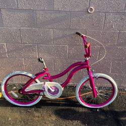 Girls Pink Bicycle