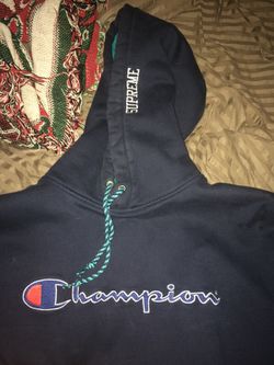 Supreme x Champion hoodie