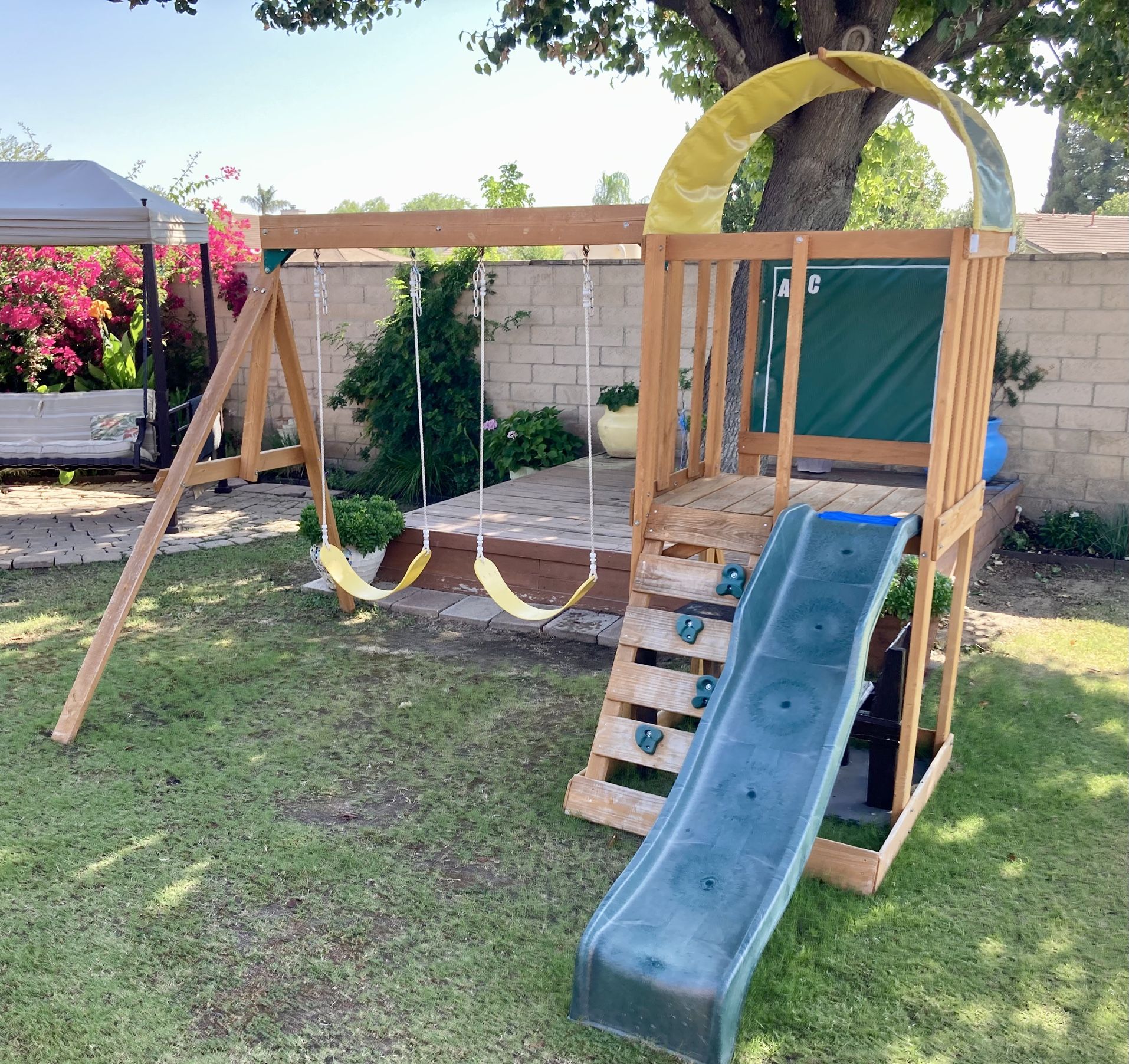 Swings & Slide