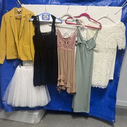 Short dresses/skirt/blazer