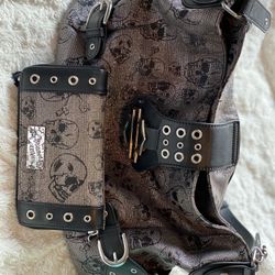 Harley Davidson Purse & Matching Wallet