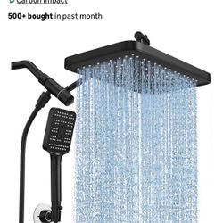Rain Shower Head .. With Hand House Spray Combo Set … Nice …😎😎😎