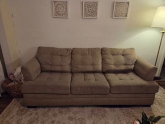 Tufted 3-Seat Sofa and Love Seat