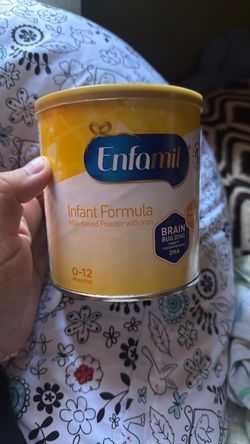 Baby formula 9 cans