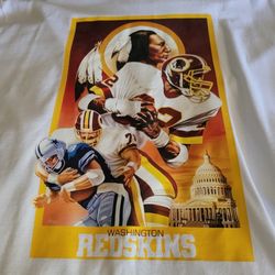 Washington Redskins Shirt Tshirt Custom Designed XL Available For All Teams Sports Events