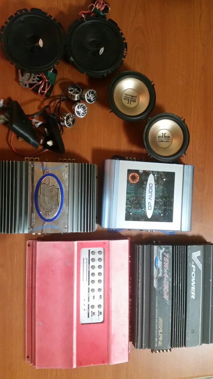 Amplifiers + Speakers Bundle