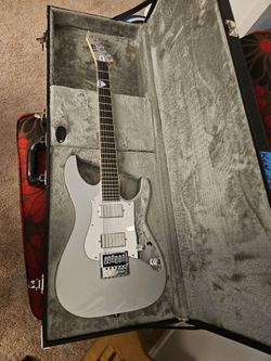 LTD Ken Susi KS-M6 With Esp Hard Case, Locking Tuners, And Strap Locks (Trades Welcomed)