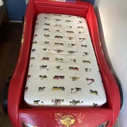 kids Lighting mcqueen bed